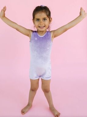 Destira Velvet Unitard XXS Lilac